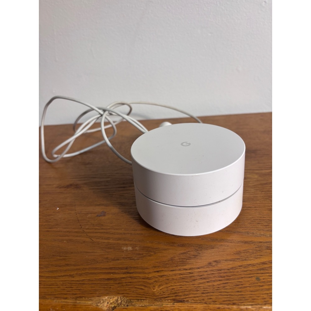 Google WiFi AC1200 Mesh Router Node White Model AC-1304 with Power Adapter